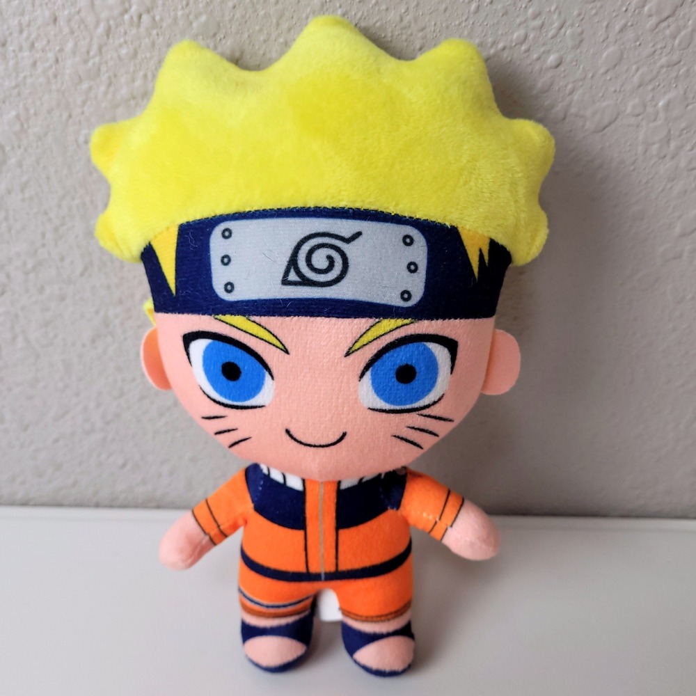 Toy Factory Naruto Uzumaki Plush 10 Inch Stuffed Anime Figure Orange Blue VIZ